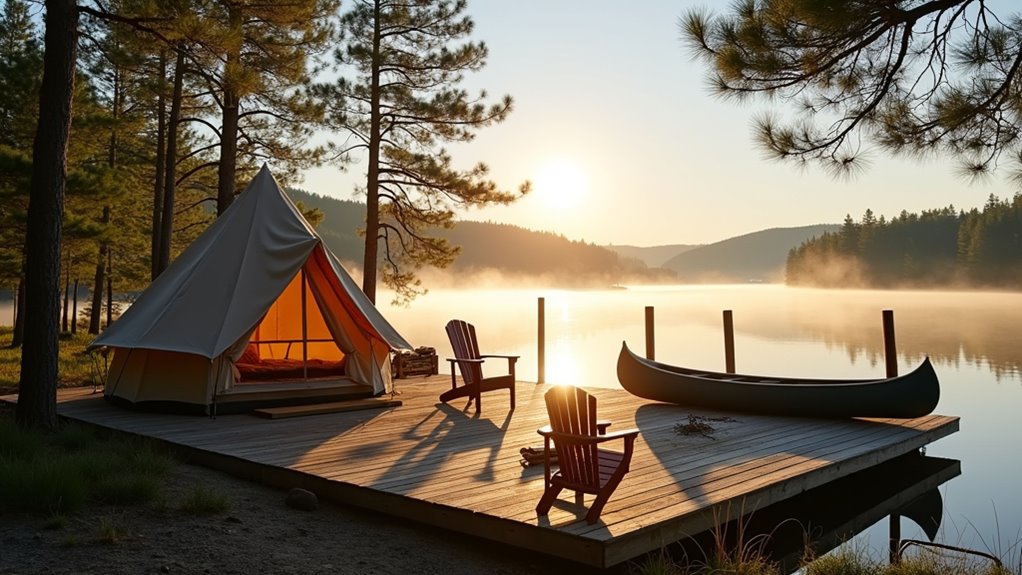 diverse camping options available