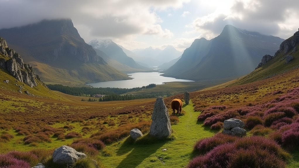 diverse scottish landscape transitions