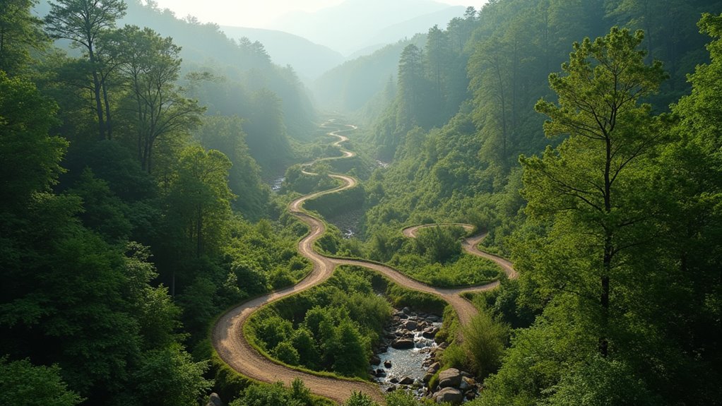 diverse trail system highlights