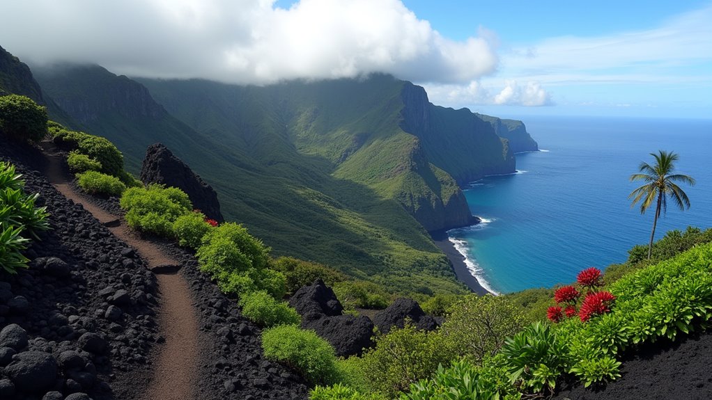 diverse volcanic hiking landscapes