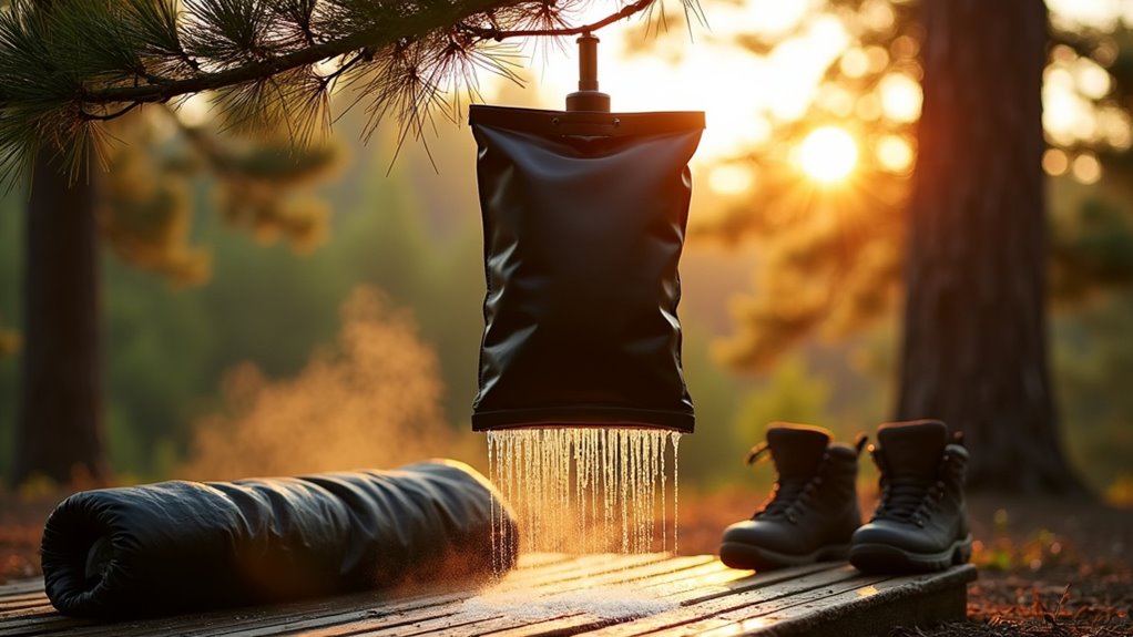 diy solar shower projects