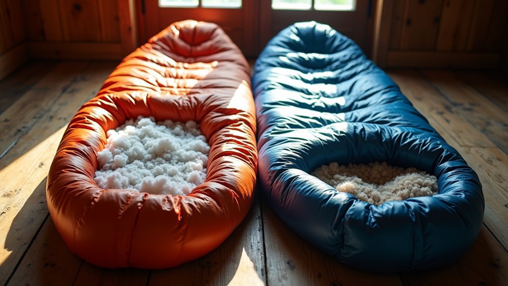 down versus synthetic insulation