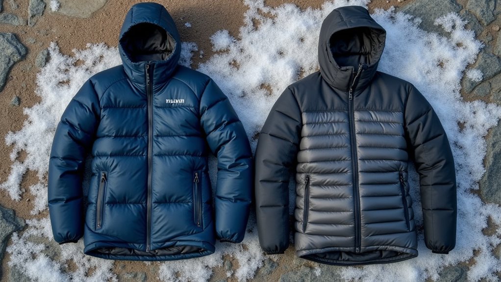 down vs synthetic insulation