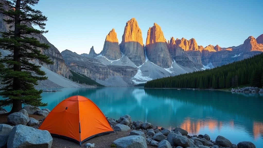 dramatic patagonian camping adventures