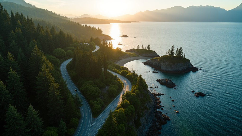 drive west on highway 302