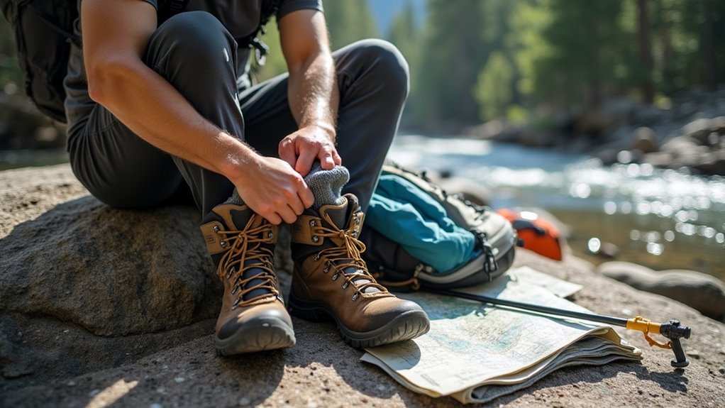 dry gear and rehydrate
