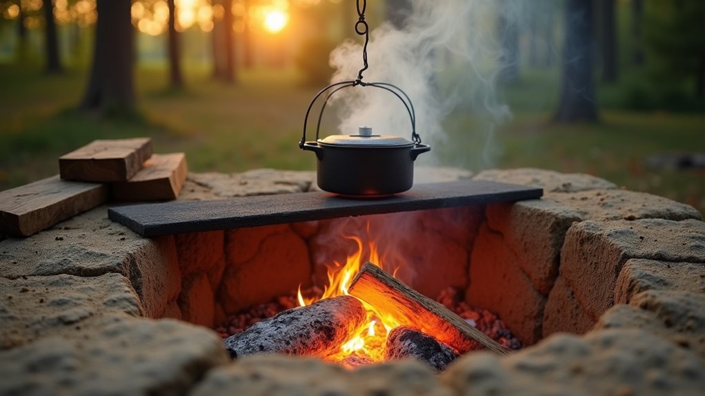 dual purpose campfire design