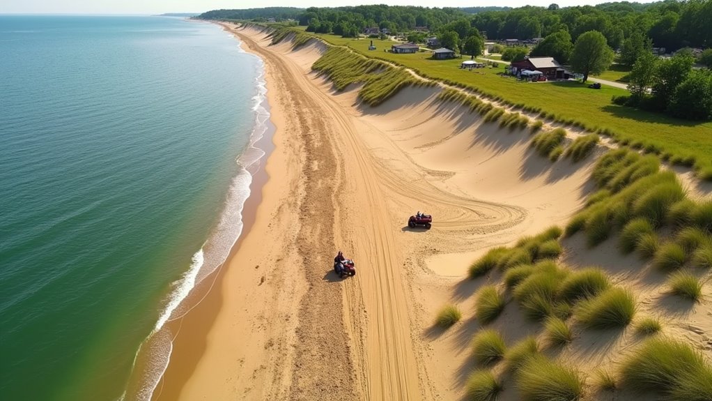 dune riding and beach access