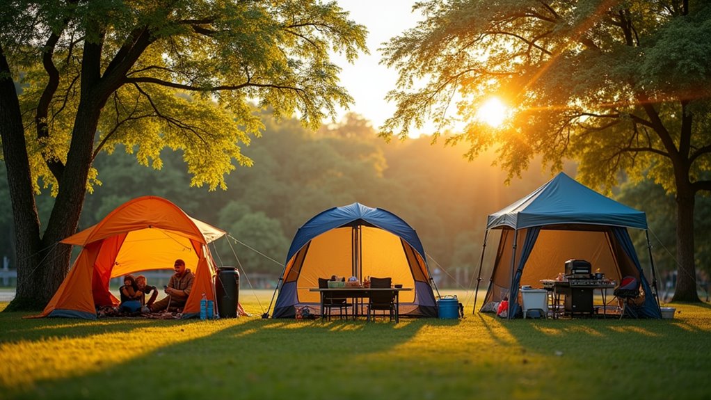 durable adaptable camping canopies