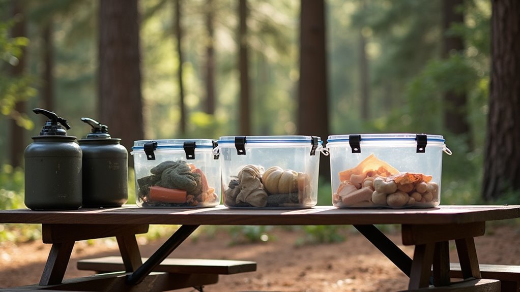 durable waterproof camping containers