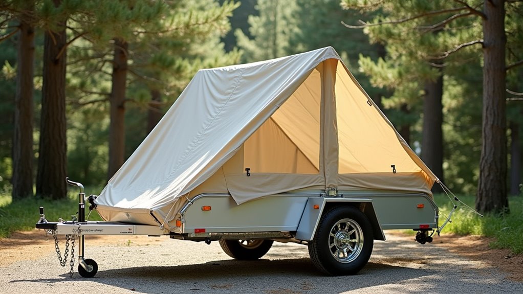 easy pop up camping setup