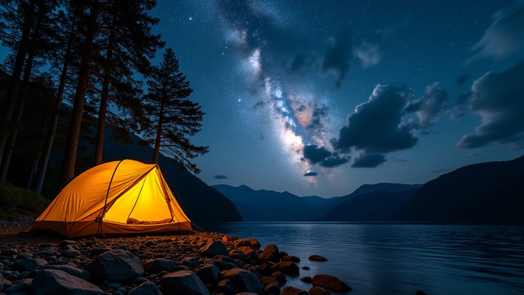 enchanting camping at trossachs