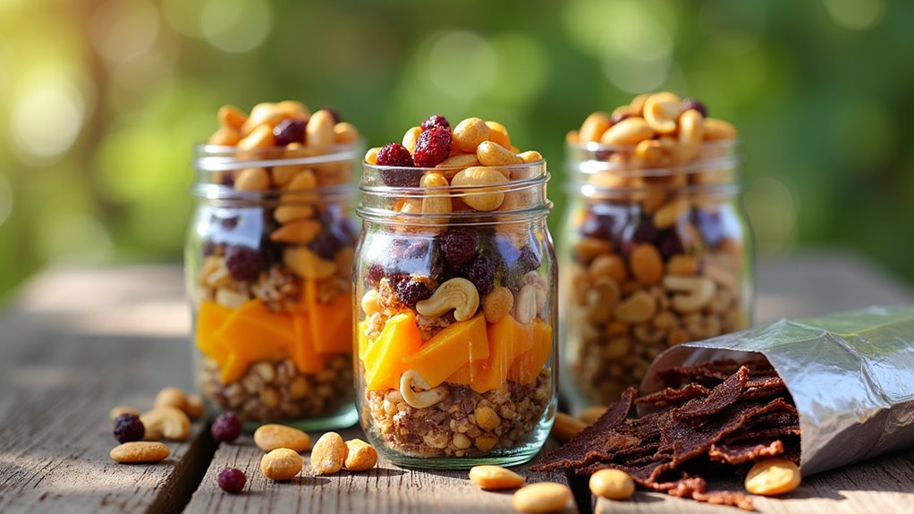 energy dense trail snacks