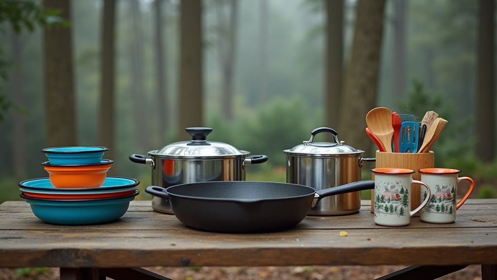 essential camp kitchen gear