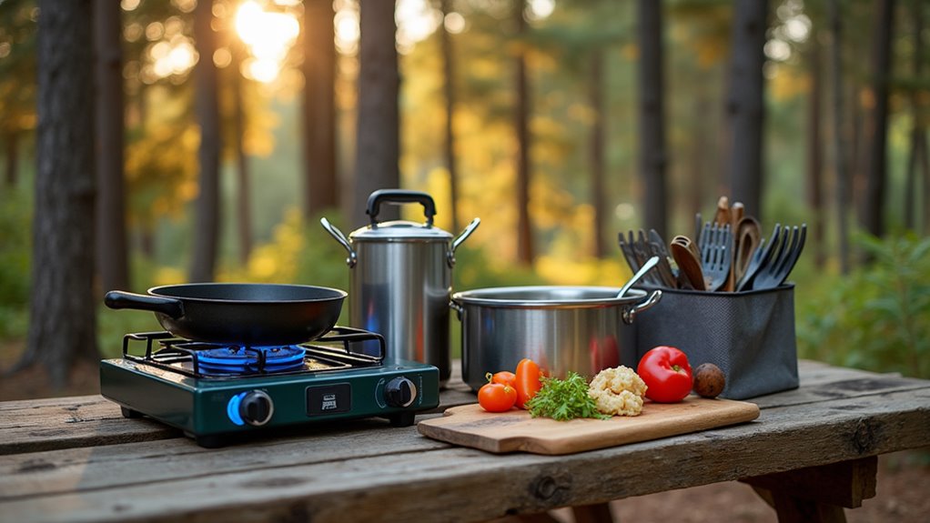 essential camp kitchen gear