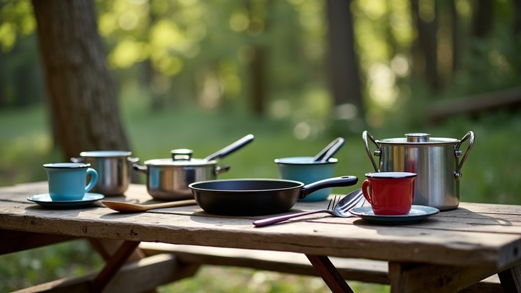 essential camping cooking tools