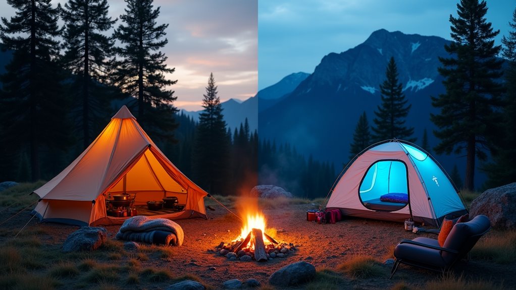 essential camping experience elements