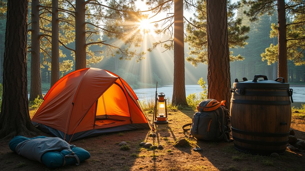 essential camping gear features