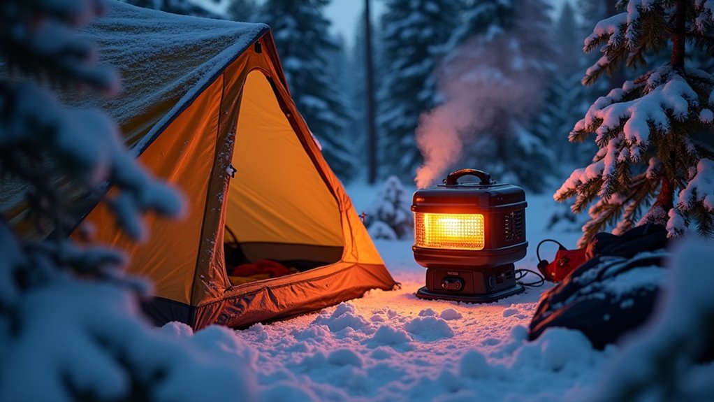 essential camping heater warmth