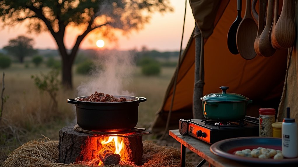 essential camping kitchen equipment