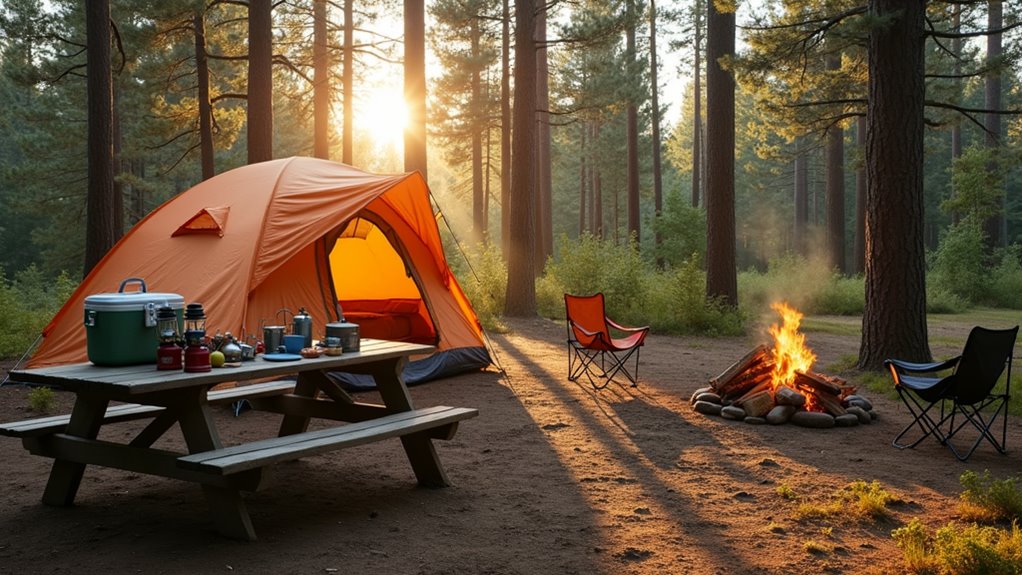 essential family camping gear