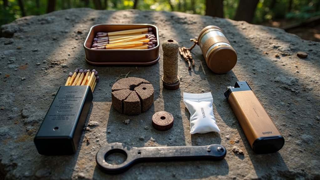 essential fire starting backup gear