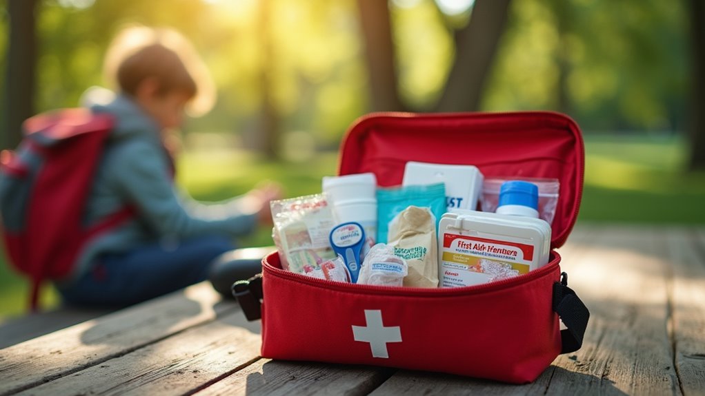 essential kids outdoor first aid