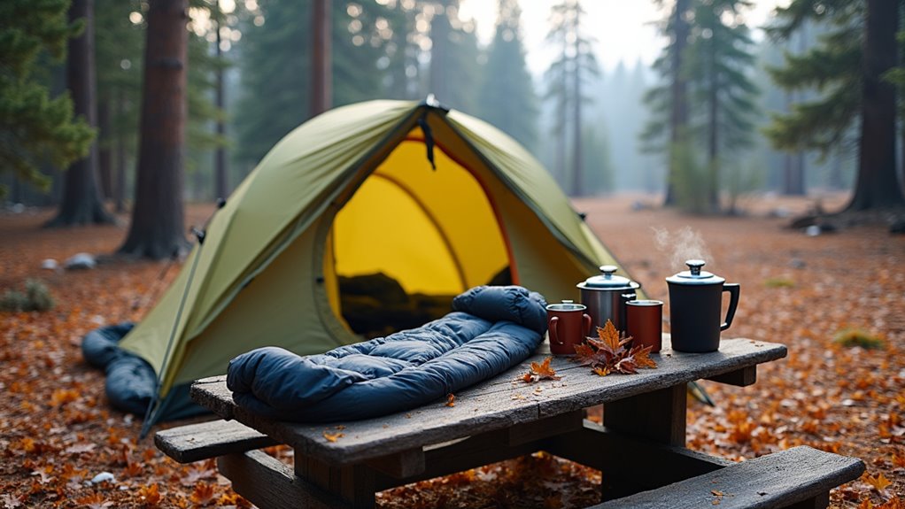 essential late season camping gear
