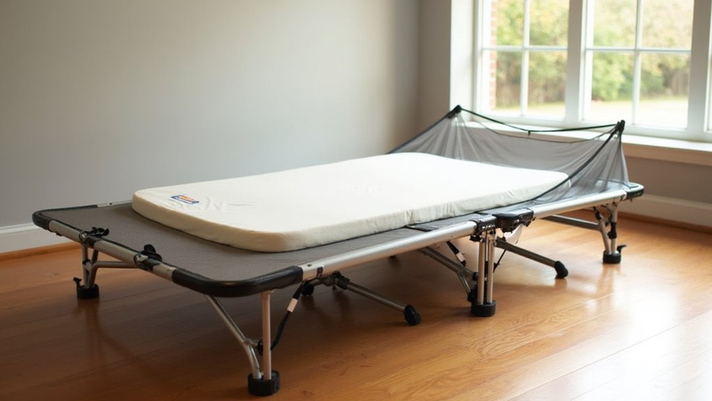 essential travel bed features