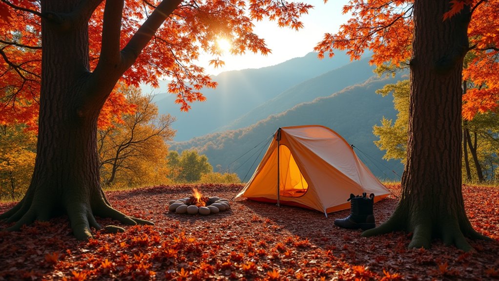 fall camping mosquito precautions