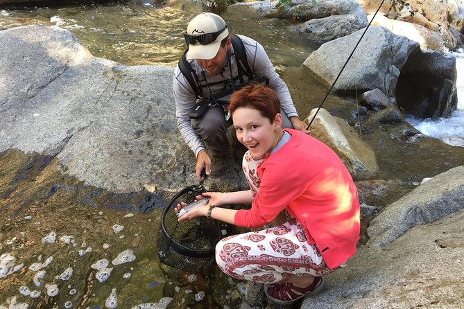 Family Fun Private Half Day Fly Fishing Adventure - Highlights of the Yosemite Fly Fishing Adventure