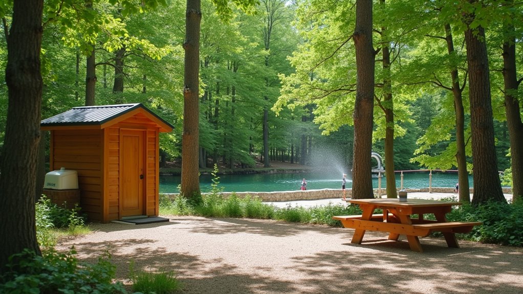 family camping amenities available