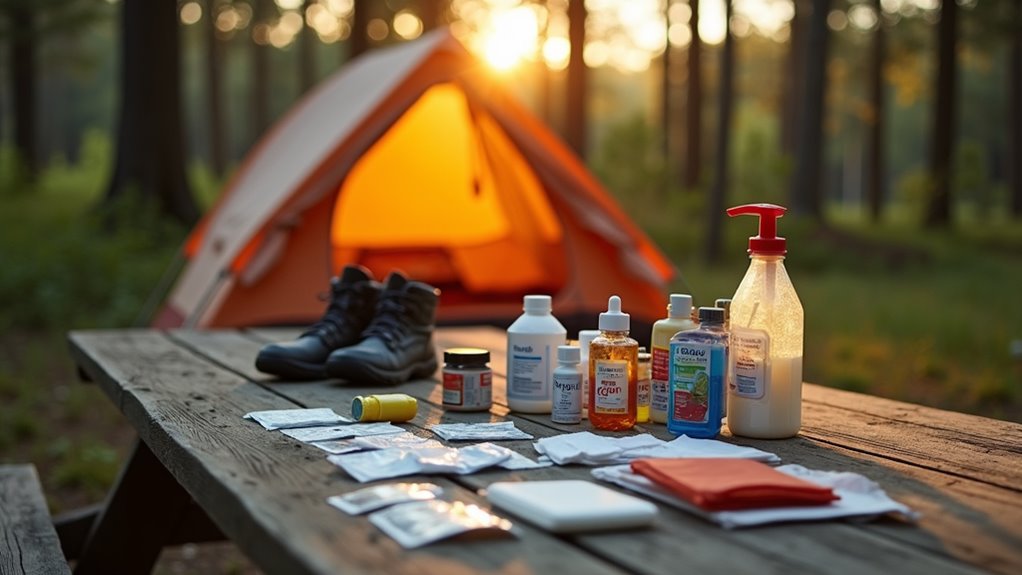 family camping first aid
