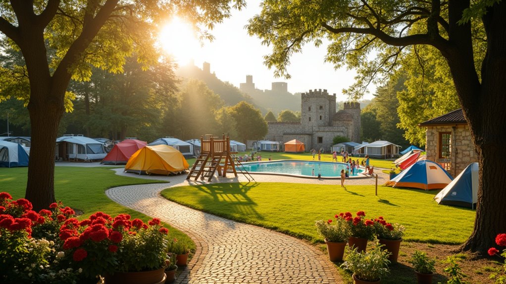 family friendly camping amenities