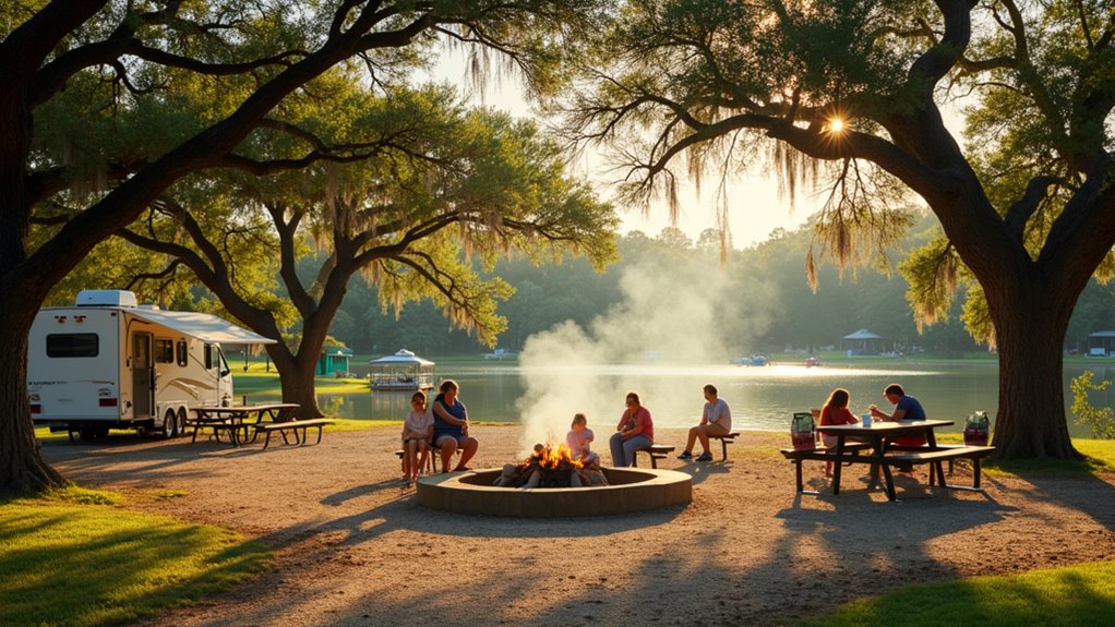 family friendly camping amenities
