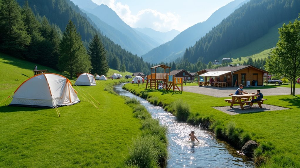 family friendly campsite amenities