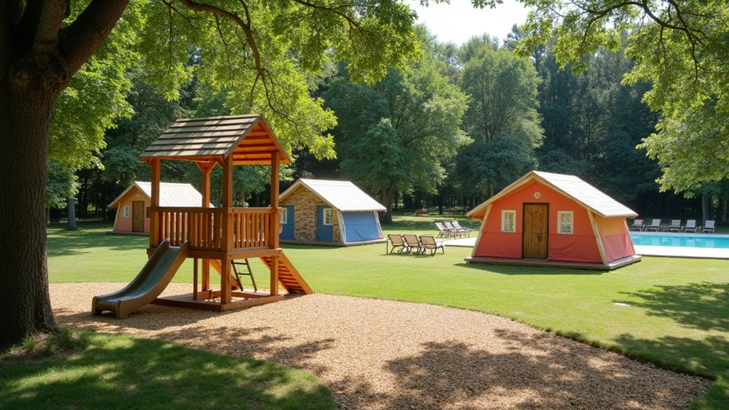 family friendly campsite features