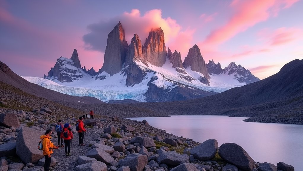 fitz roy trek panoramic views