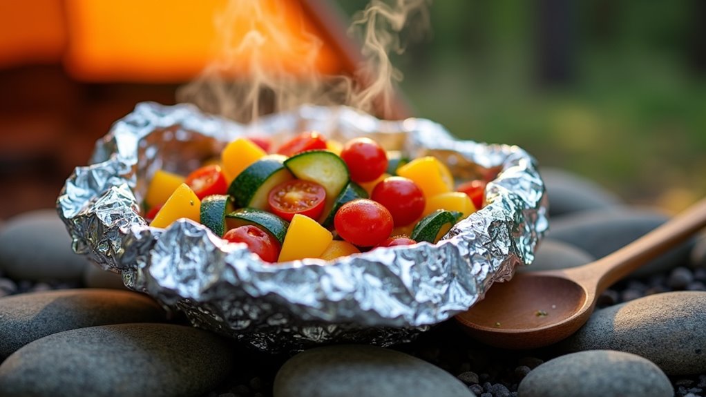 foil packet vegetable cooking