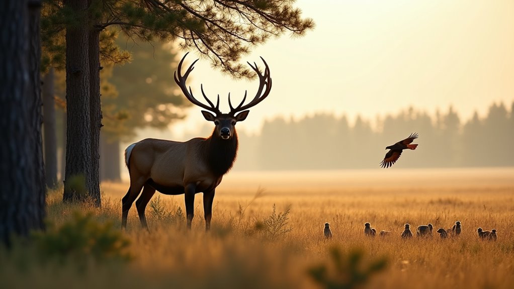 forest and grassland wildlife