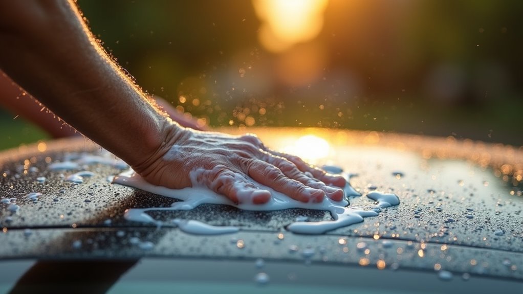 full body car cleaning workout