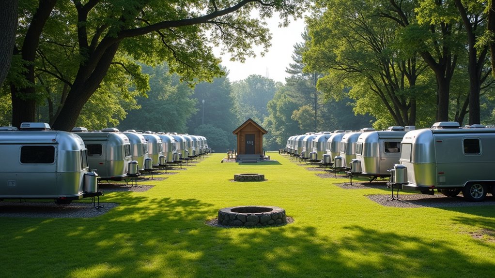 full hookups and amenities