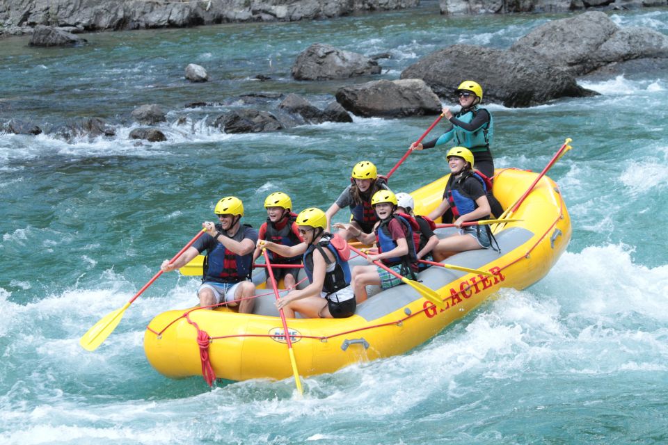 Glacier National Park: Whitewater Rafting with Dinner - Highlights