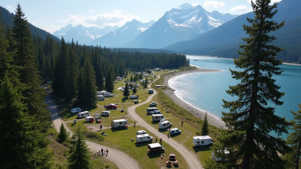 glacier national park camping