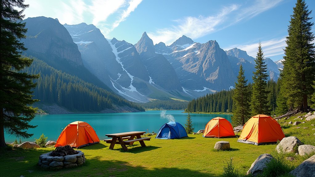 glacier national park camping options