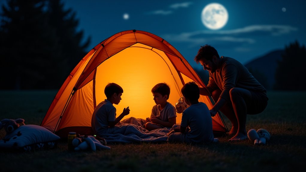 handling nocturnal camping sleep disruptions