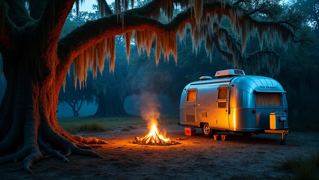 haunted camping in georgia