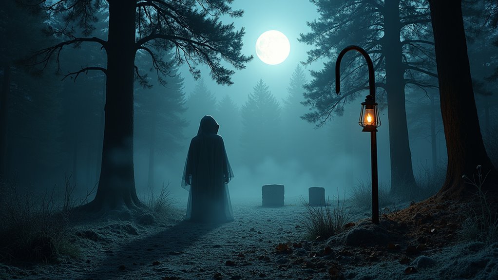 haunted camping in wilderness