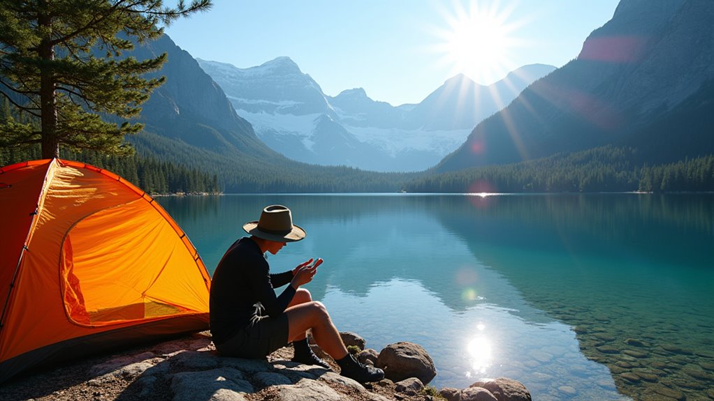 high altitude water sun protection