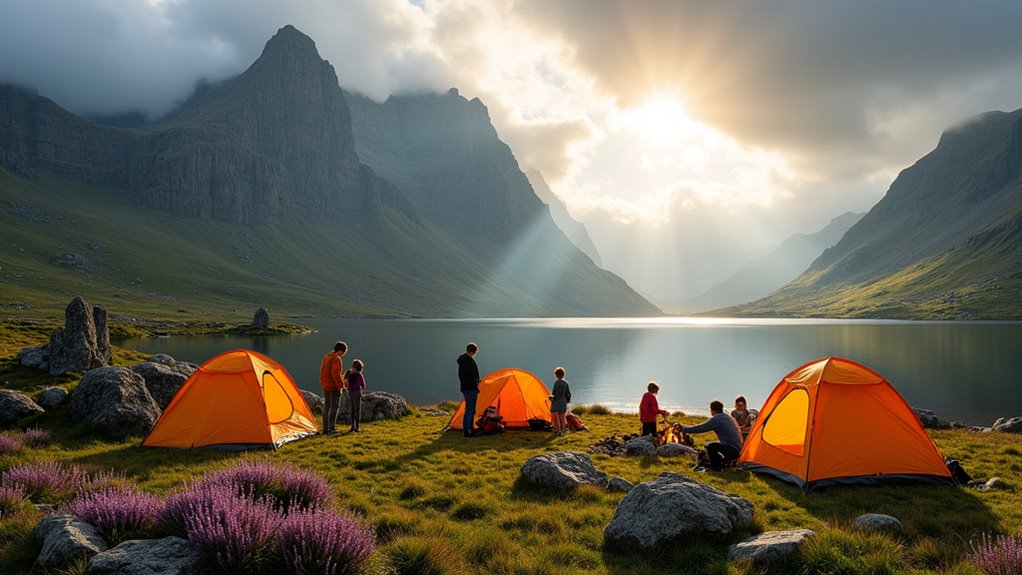 highland family adventure camping